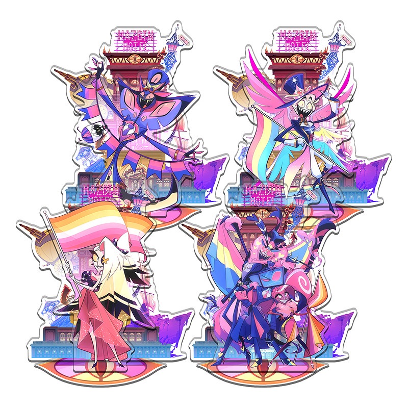 Figma Stand Set - Hazbin Hotel Anime Peripheral Inner Printed