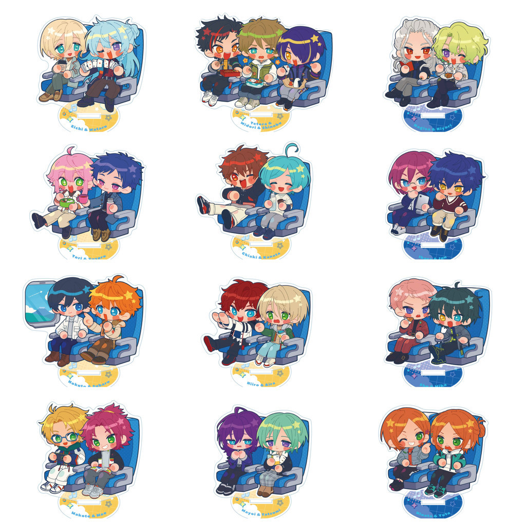 Figma Stand Set - Ensemble Stars Figure Display Figures Acrylic
