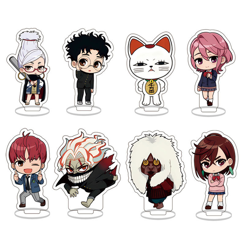 Figma Stand Set - Anime Dandadan Acrylic Stand Model Plate