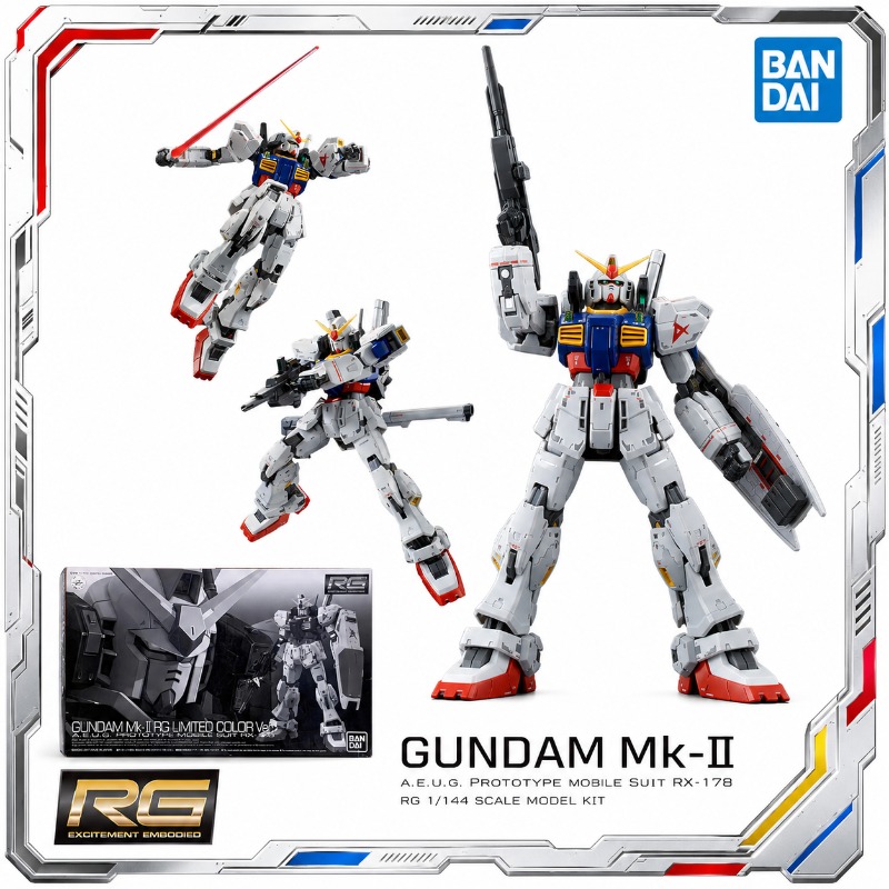 Bandai Original RG 1/144 RX178 - огляд і ціна Bandai Model Gundam Rg