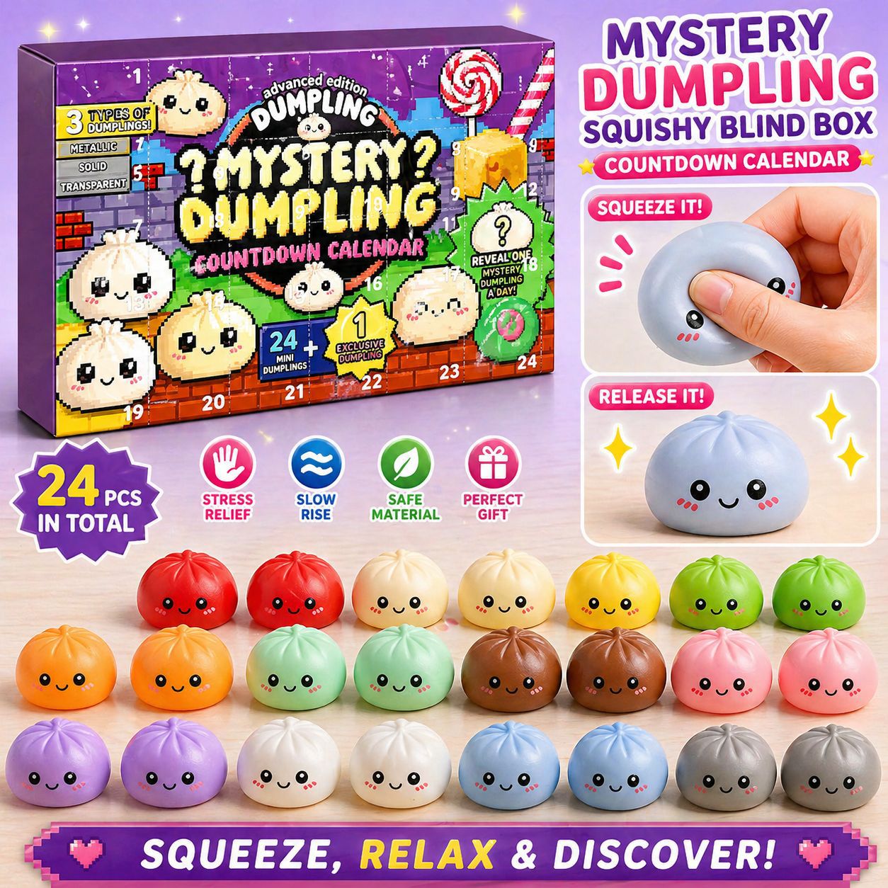 Surprise Dumpling Blind Box Co - огляд і ціна Mystery Box Blind Bag