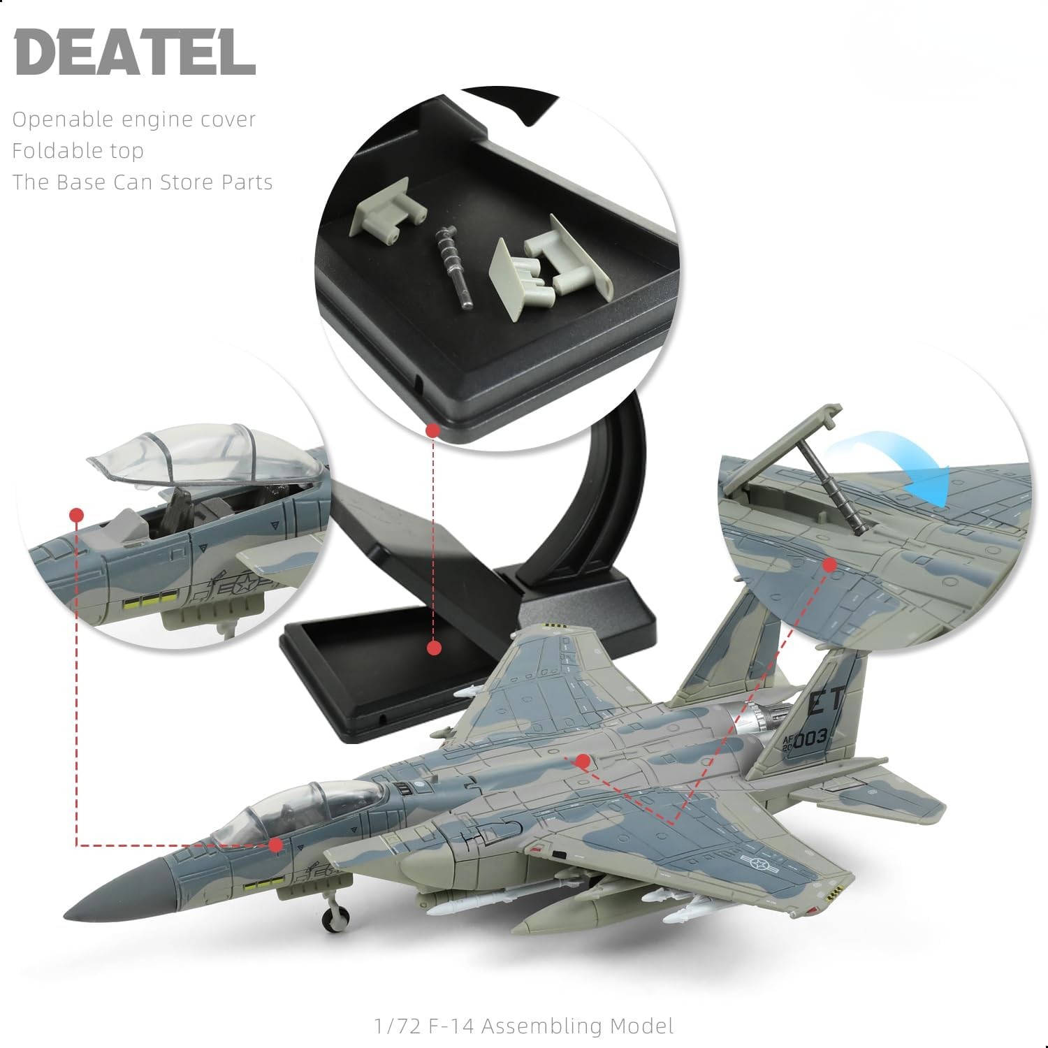 1/72 F-15EX Eagle II American  - огляд і ціна Model Airplane Plastic