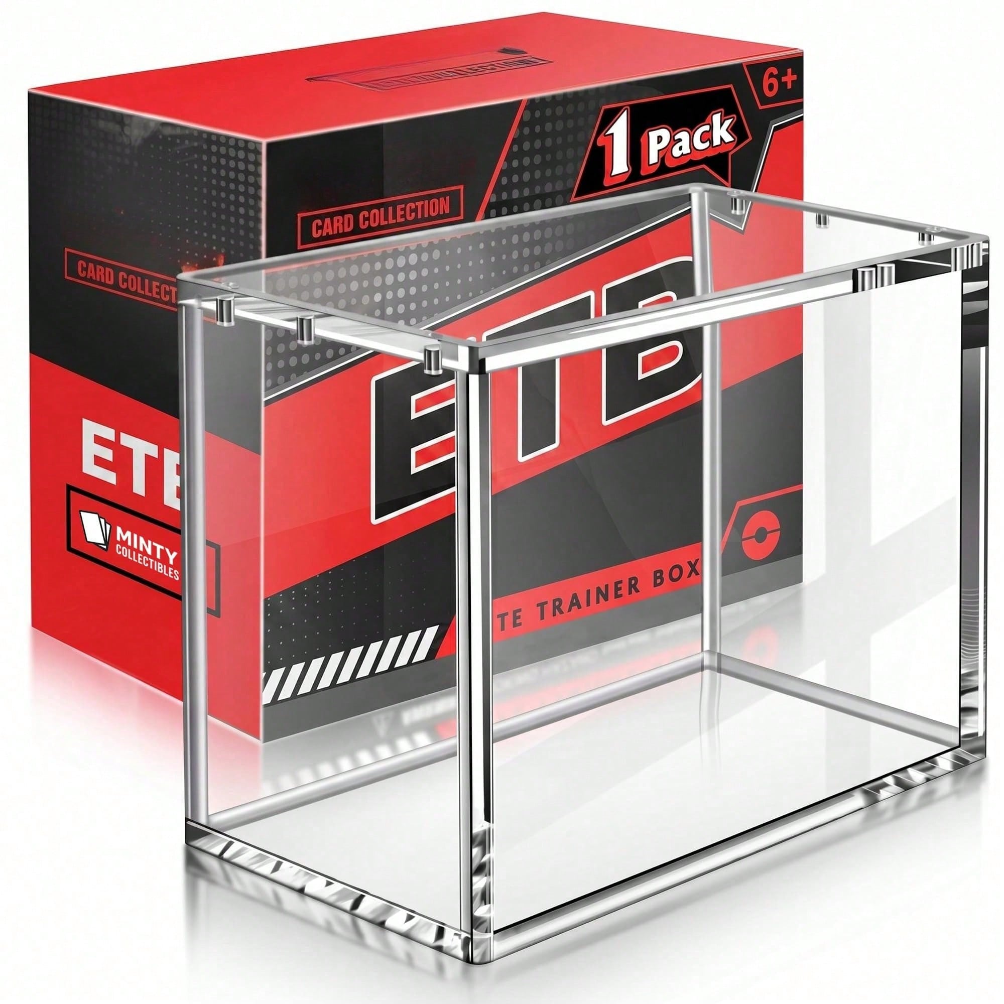 ETB Clear Magnetic Acrylic Dis - огляд і ціна Display Case Acrylic