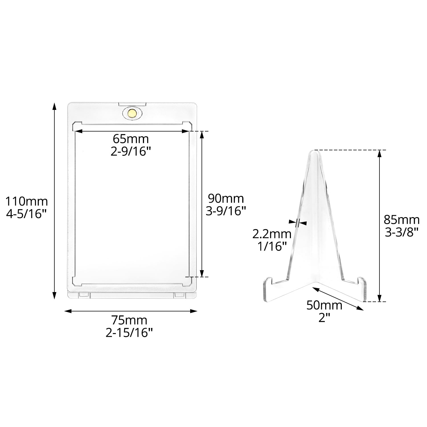 35PT Magnetic Card Holder Disp - огляд і ціна Card Penny Sleeve
