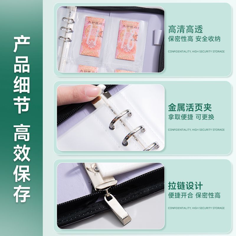 A5 PU Leather Zipper Card Bind - огляд і ціна Pokemon Binder Card