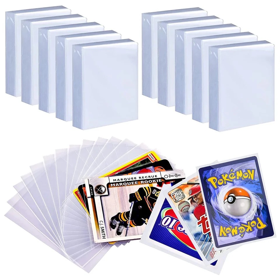 200 Pcs Transparent Playing Ca - огляд і ціна Card Penny Sleeve