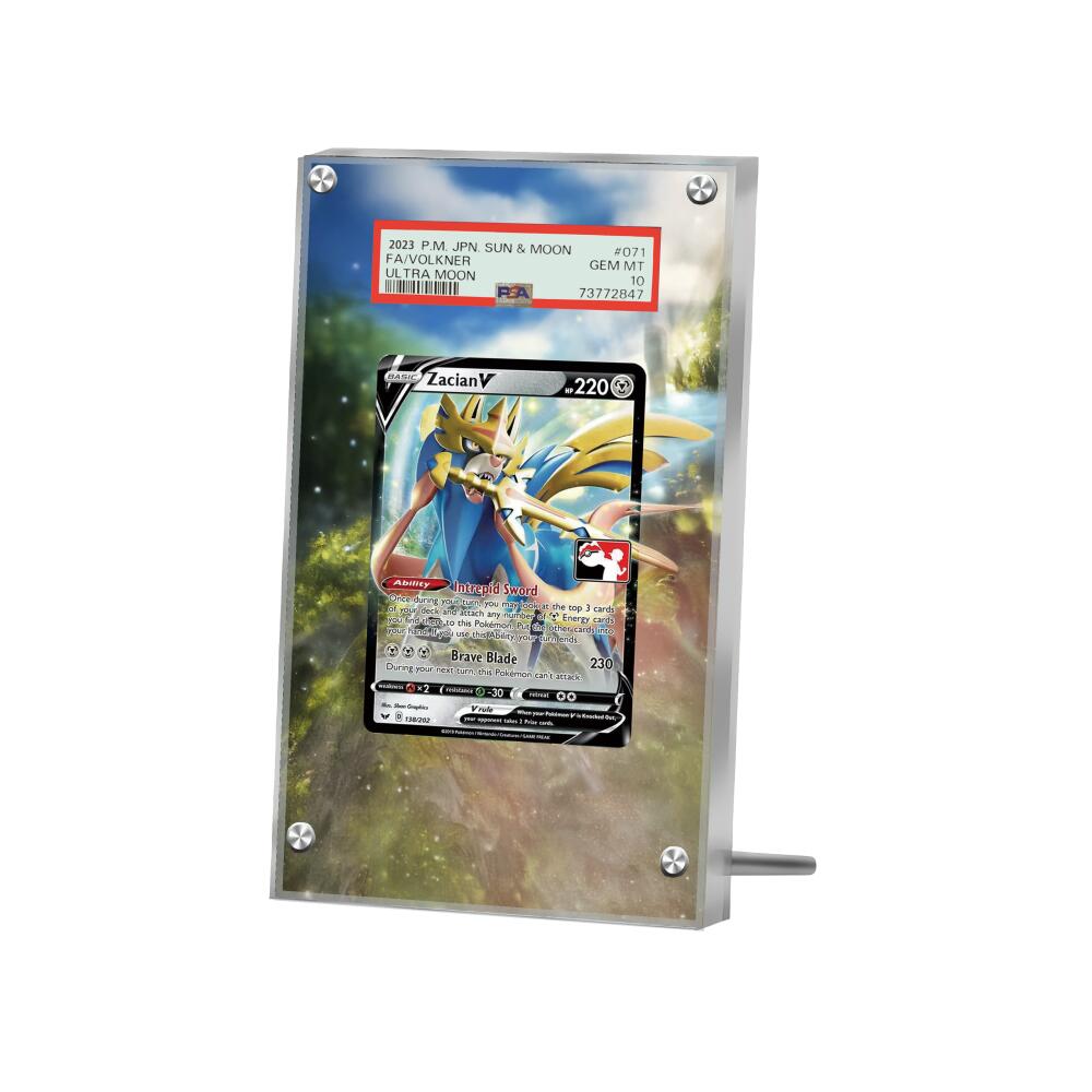Pokemon Cards Display PTCG Zac - огляд і ціна Display Case Acrylic