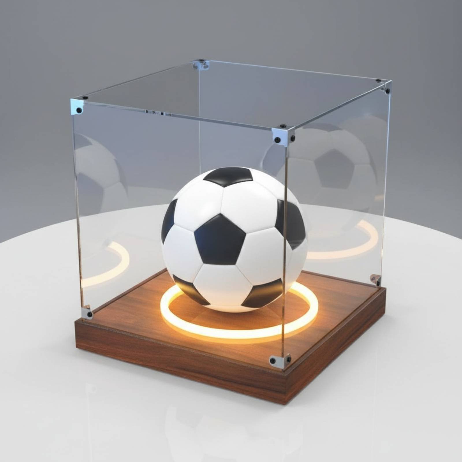 Acrylic Roundball Display Case - огляд і ціна Display Case Acrylic