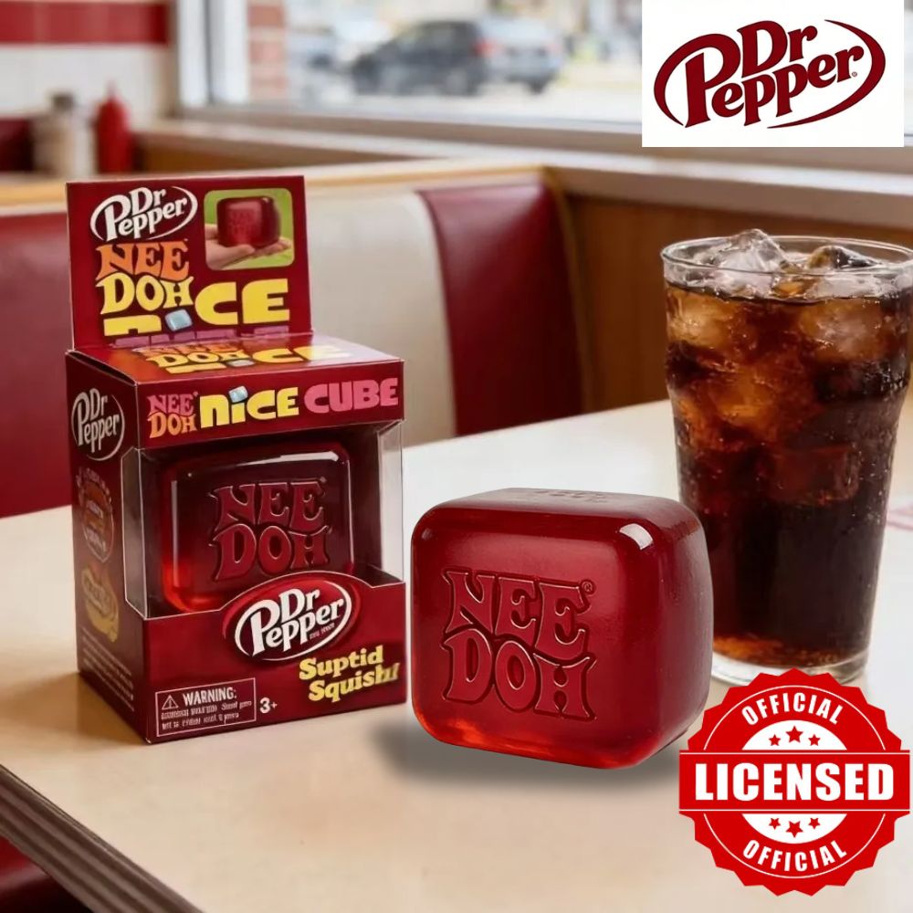 Dr Pepper X NeeDoh Nice Cube S - огляд і ціна Fidget Cube Original