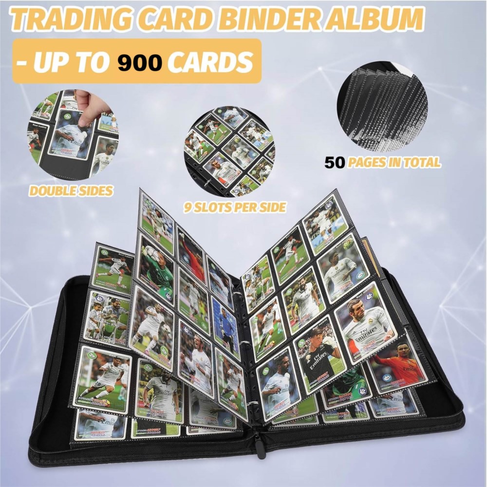 Card Binder 9 Pocket Double Si - огляд і ціна Trading Card Binder