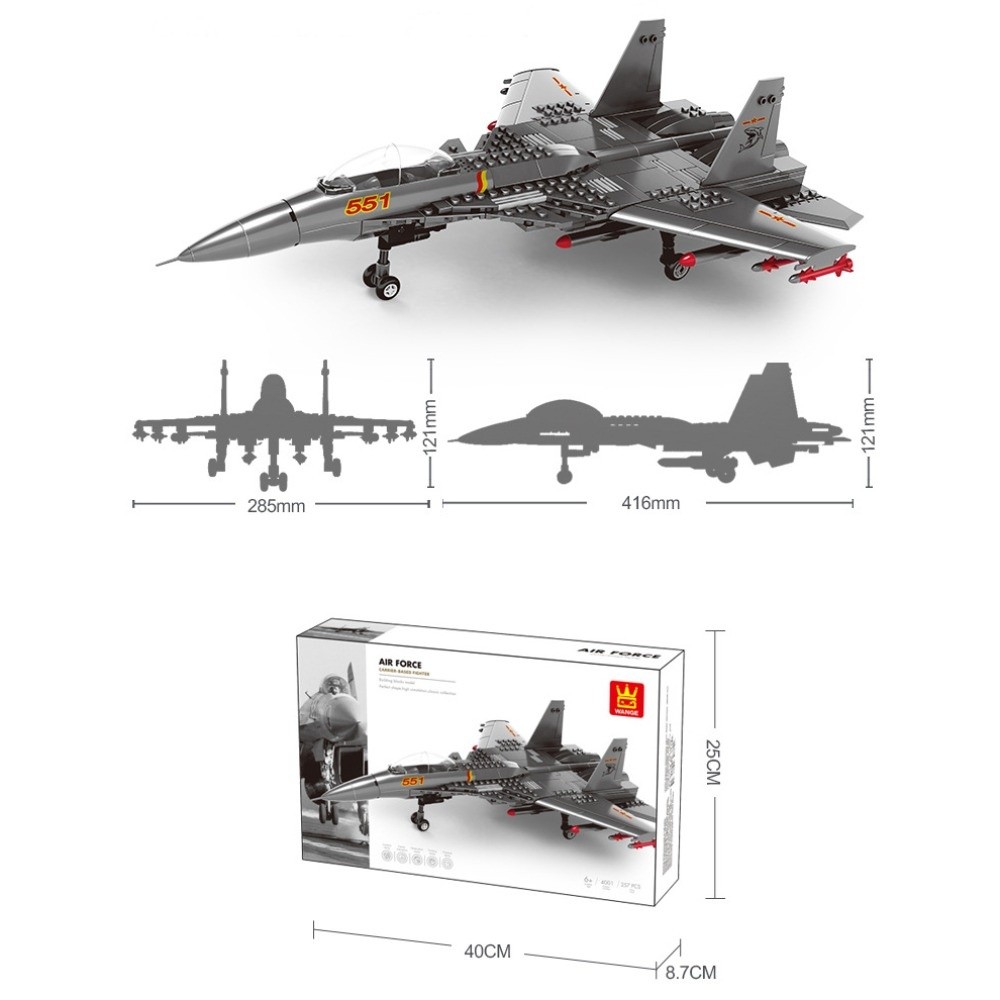 Large Size Aircraft Building B - огляд і ціна Model Airplane Plastic