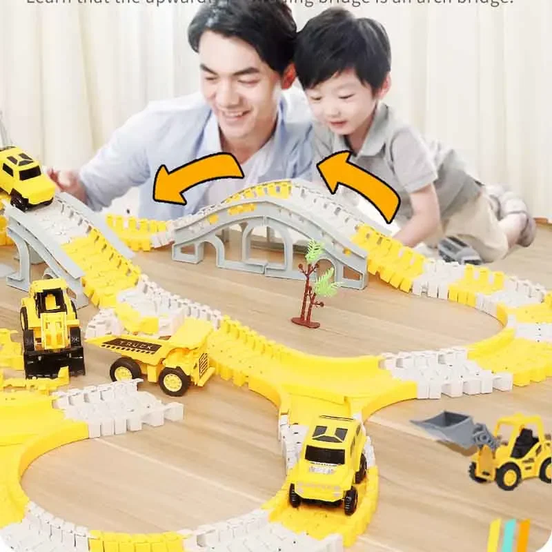 137-467pcs Children Electric T - огляд і ціна Hot Wheels Car Track Sets