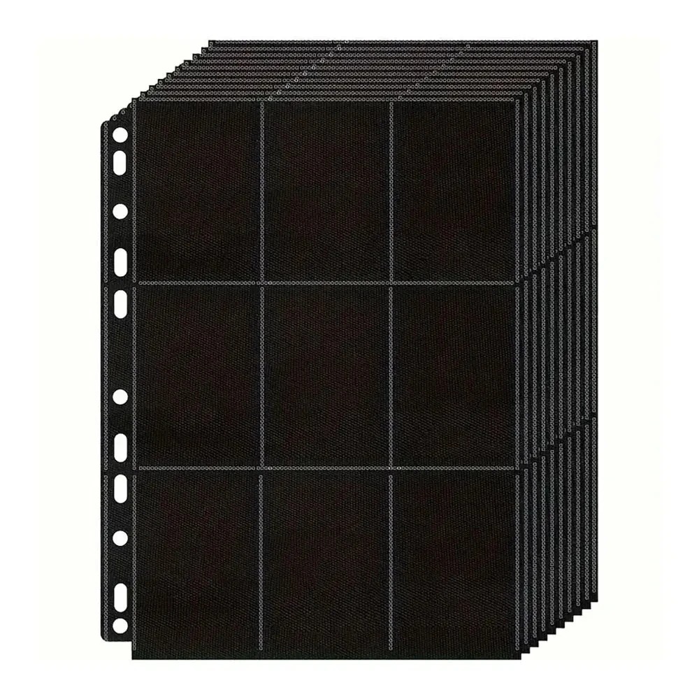 10Pack Black 9-Pocket A4 Tradi - огляд і ціна Trading Card Binder
