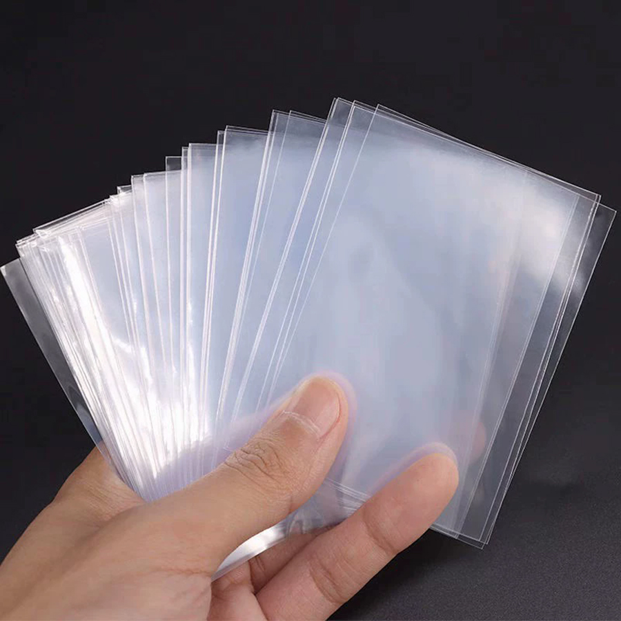100pcs 8.8/9cm Clear Card Slee - огляд і ціна Card Penny Sleeve