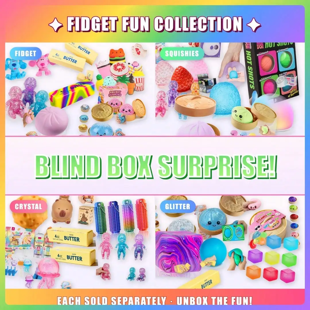 Rainbow Mystery Squish Blind B - огляд і ціна Mystery Box Blind Bag