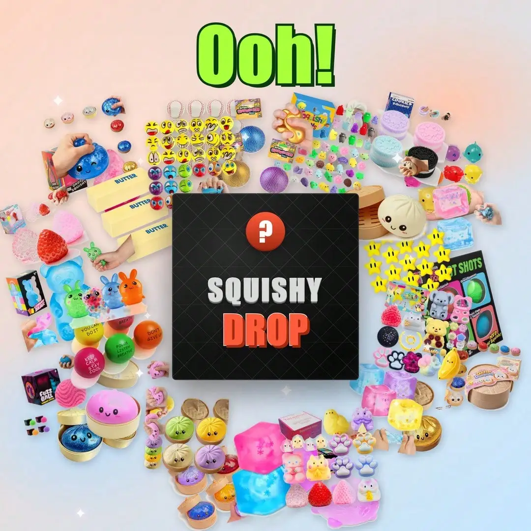 Rainbow Mystery Squish Blind B - огляд і ціна Mystery Box Blind Bag