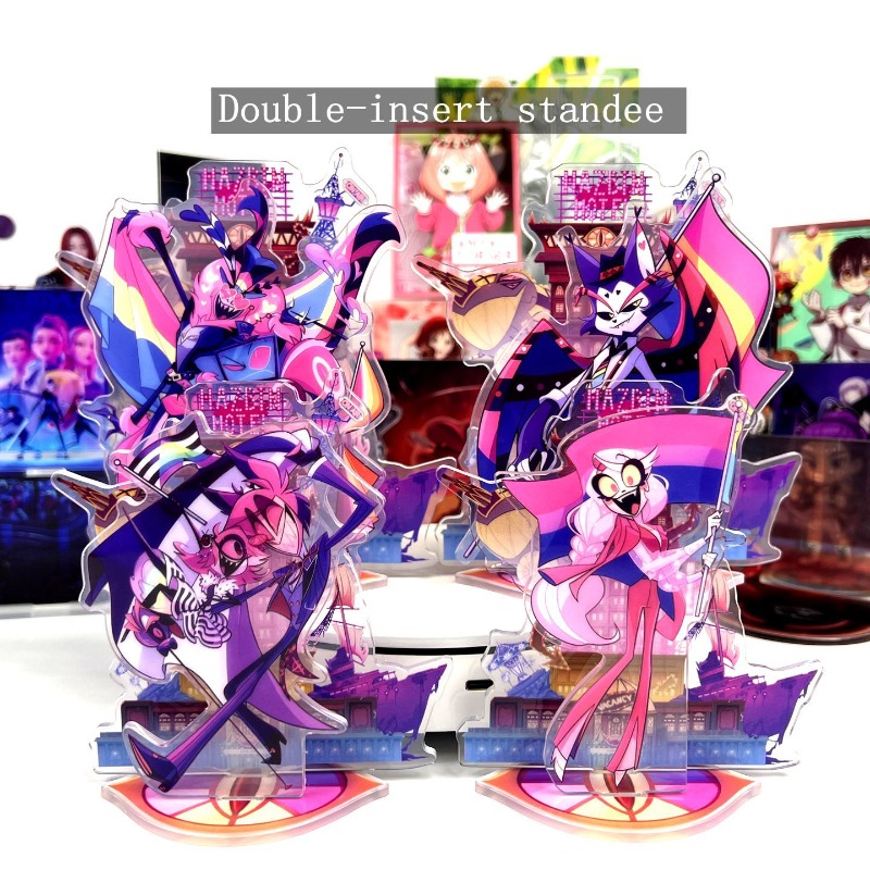Hazbin Hotel Anime Peripheral  - огляд і ціна Figma Stand Set