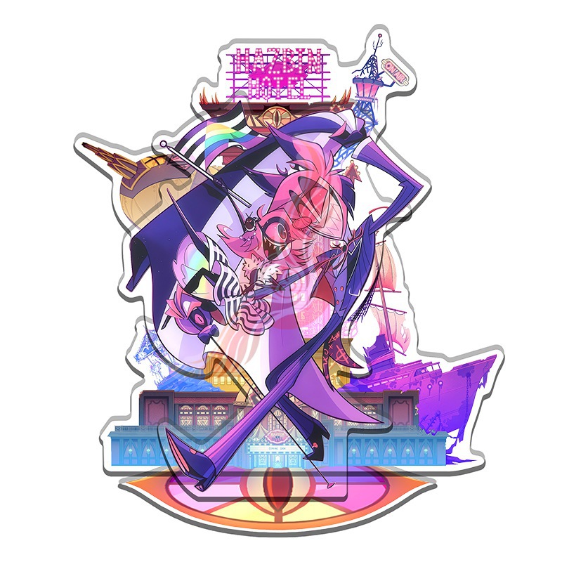 Hazbin Hotel Anime Peripheral  - огляд і ціна Figma Stand Set