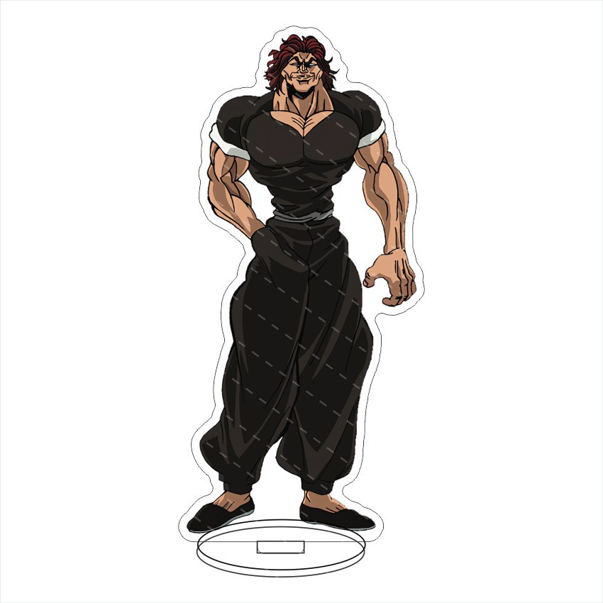 Grappler Baki Baki Hanma Acryl - огляд і ціна Figma Stand Set