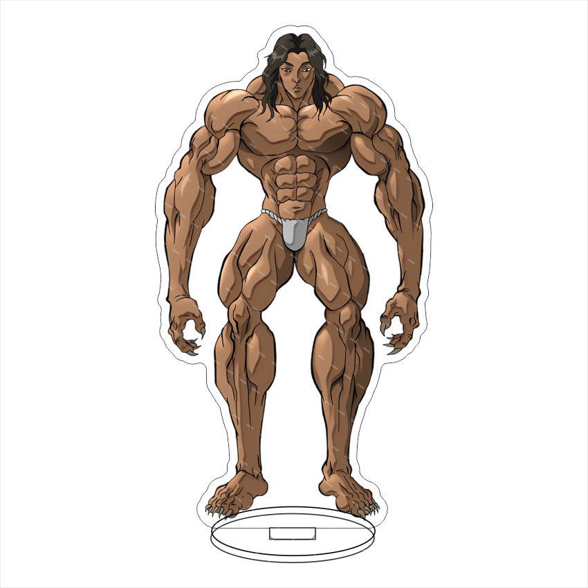 Grappler Baki Baki Hanma Acryl - огляд і ціна Figma Stand Set