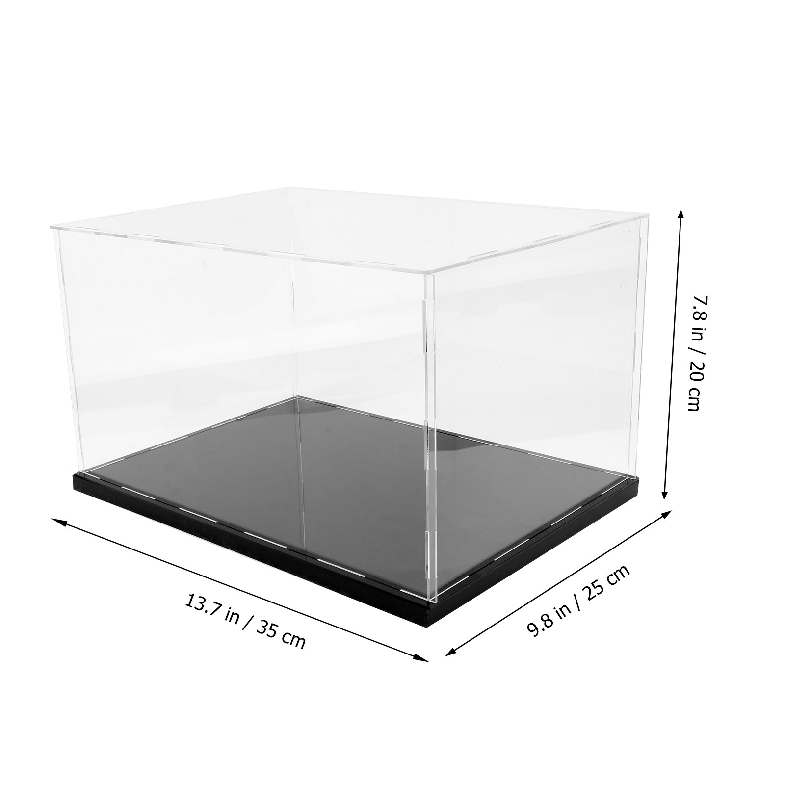 1Pcs Acrylic Display Box High  - огляд і ціна Display Case Acrylic