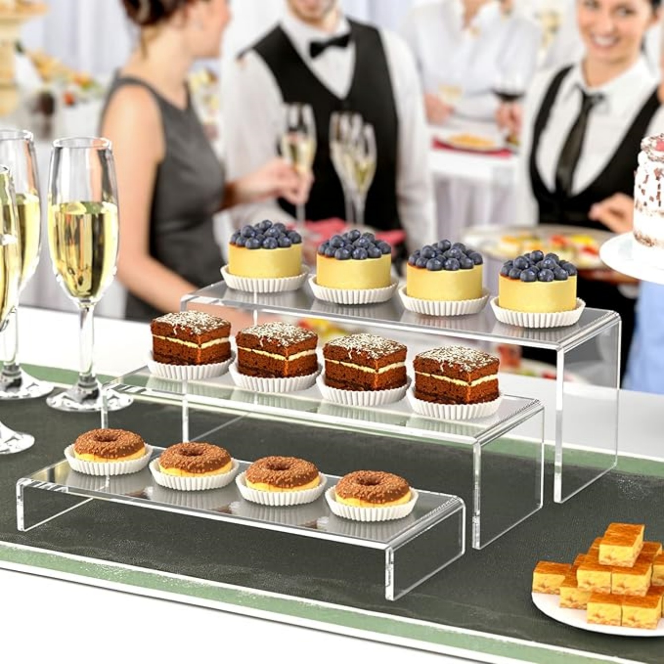 Acrylic Display Risers, 1 Sets - огляд і ціна Display Risers Set