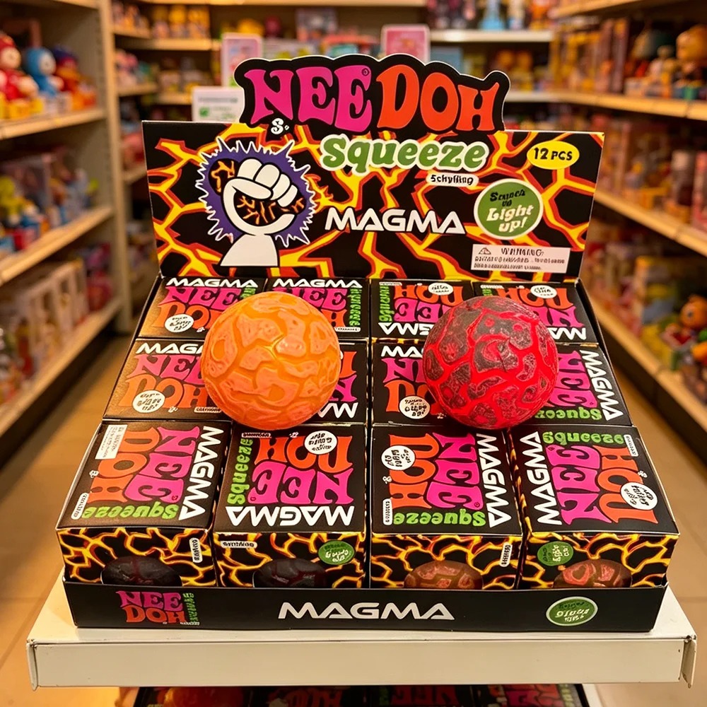 New Product NeeDoh Glitter Mag - огляд і ціна Fidget Cube Original