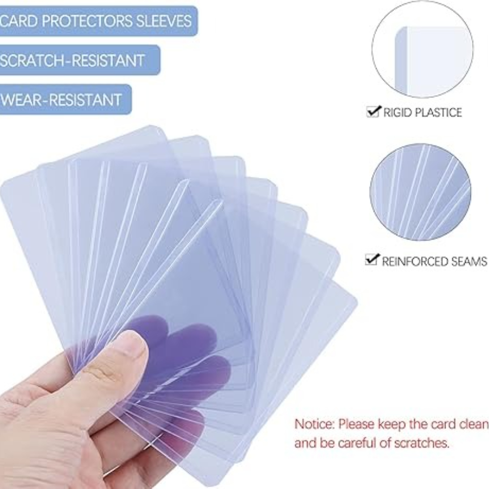 1-200Pcs 35PT Transparent Card - огляд і ціна Card Penny Sleeve