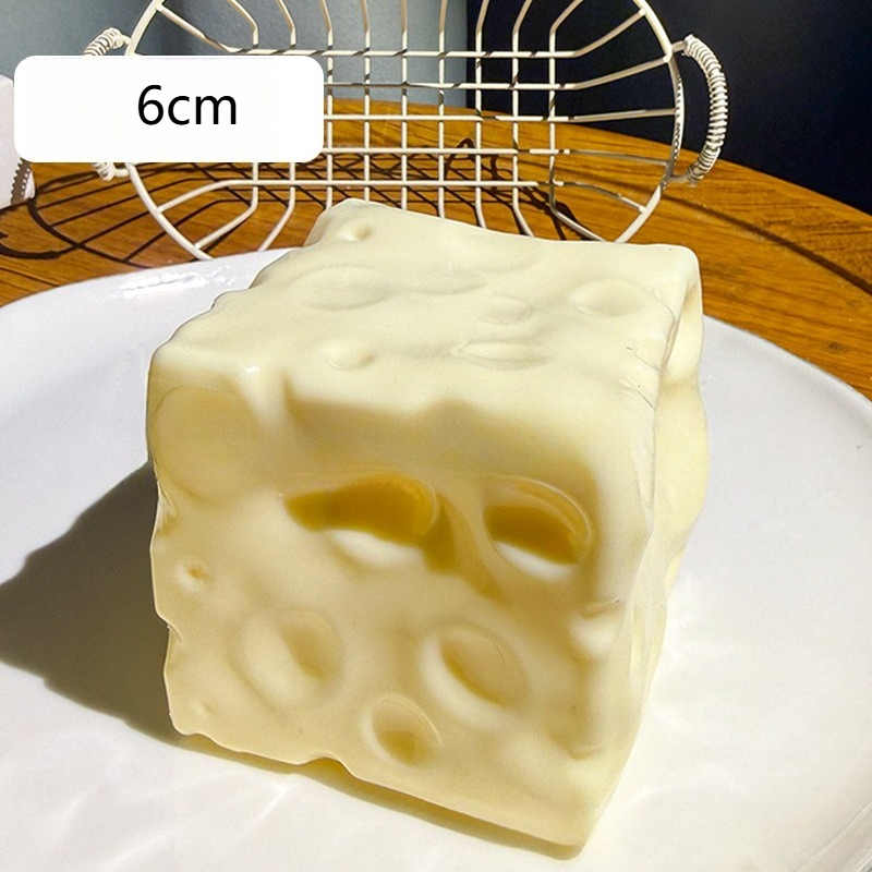 Jumbo Cheese Cube Stress Ball  - огляд і ціна Fidget Cube Original